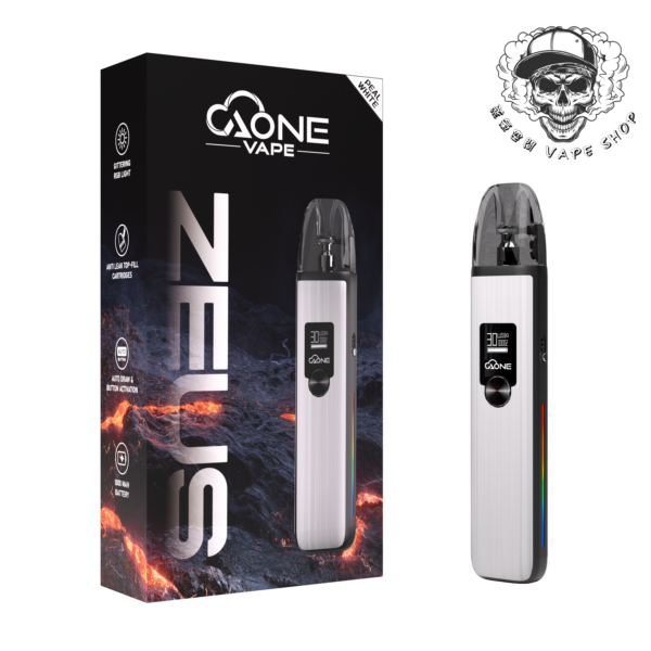 IMG_2593 AONE ZEUS宙斯電子煙白色套裝主機